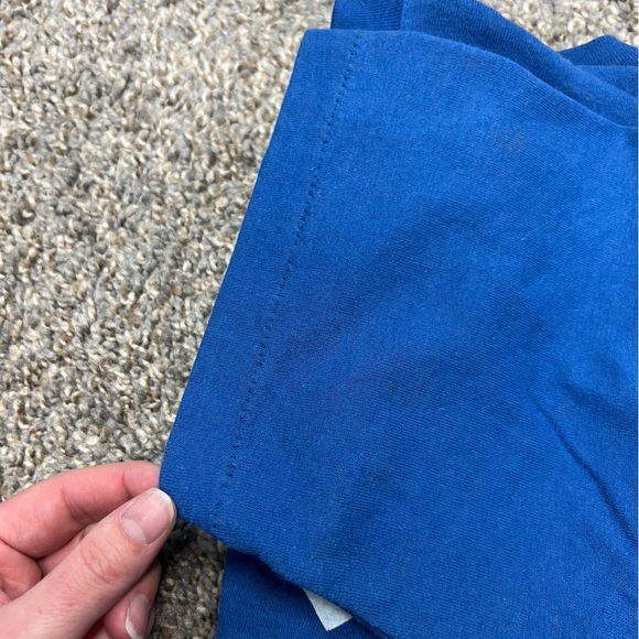 vintage shirt mens medium blue short sleeve Pensacola beach FL single stitch USA - Picture 5 of 10